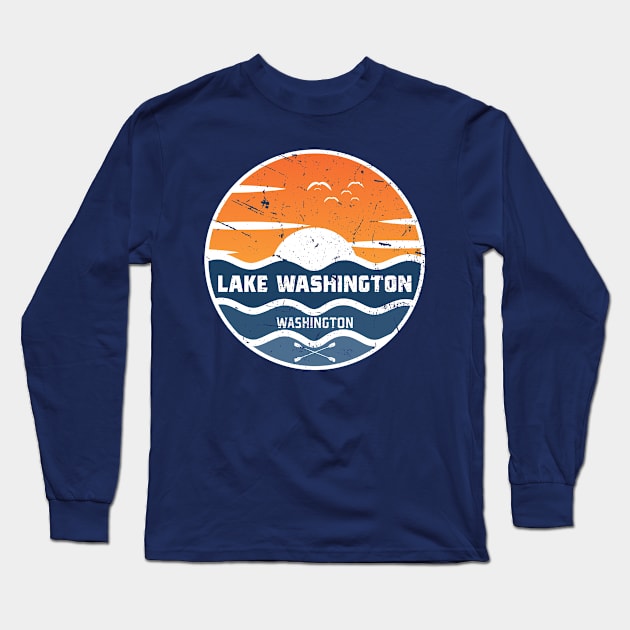 Lake Washington Long Sleeve T-Shirt by dk08